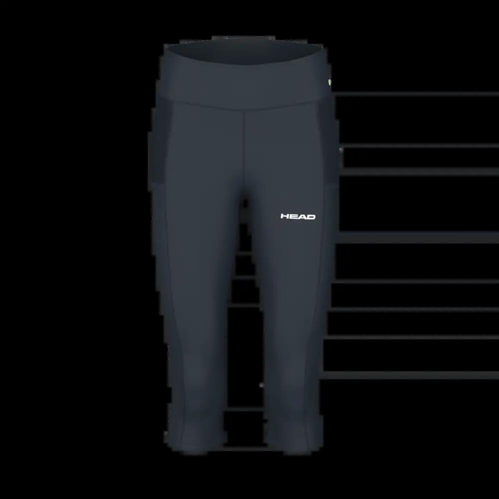 Tech 3/4 Tights Women Navy 1/4