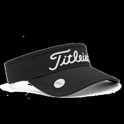 Players Visor Ballmarker Schwarz