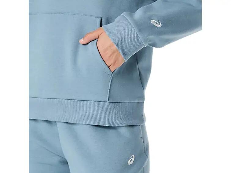 Fleece Hoodie Damen Saba Blue 3/6