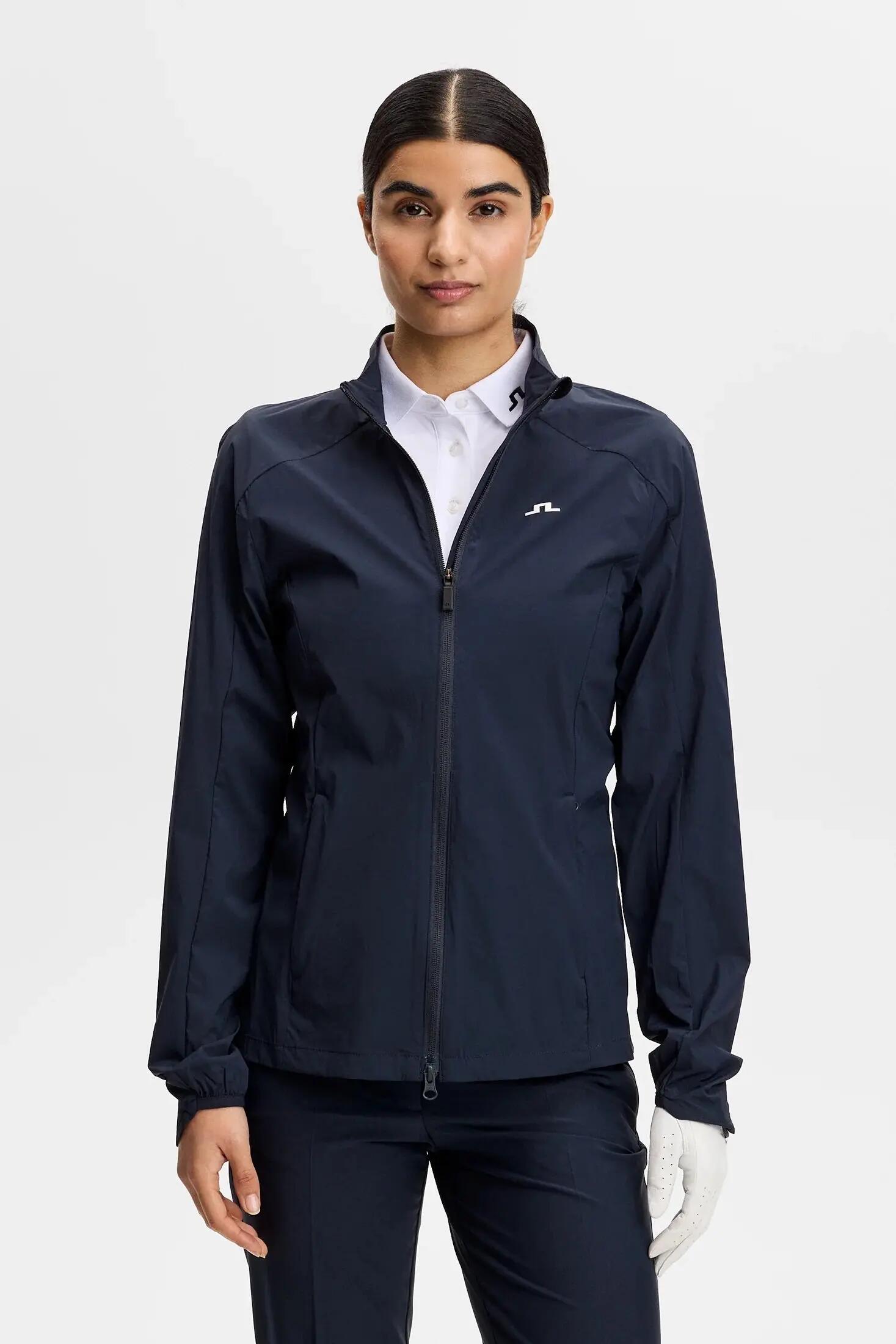 Thorine Wind Packable Jacket Navy 1/6