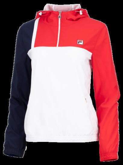 Coupe-vent Fila Marla 100% polyester avec capuche et poches zippées