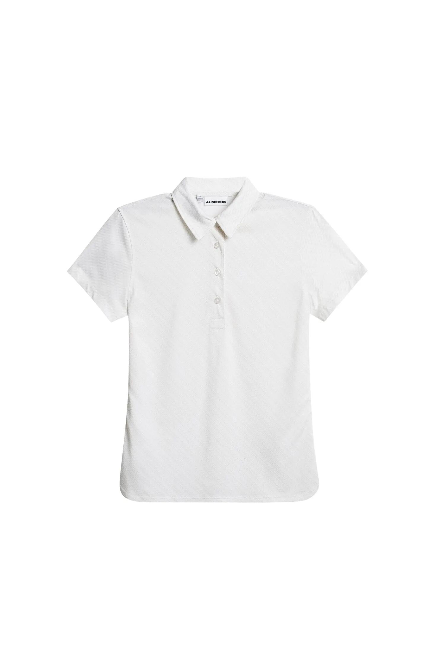 Polo Caitlyn da donna bianca 1/3