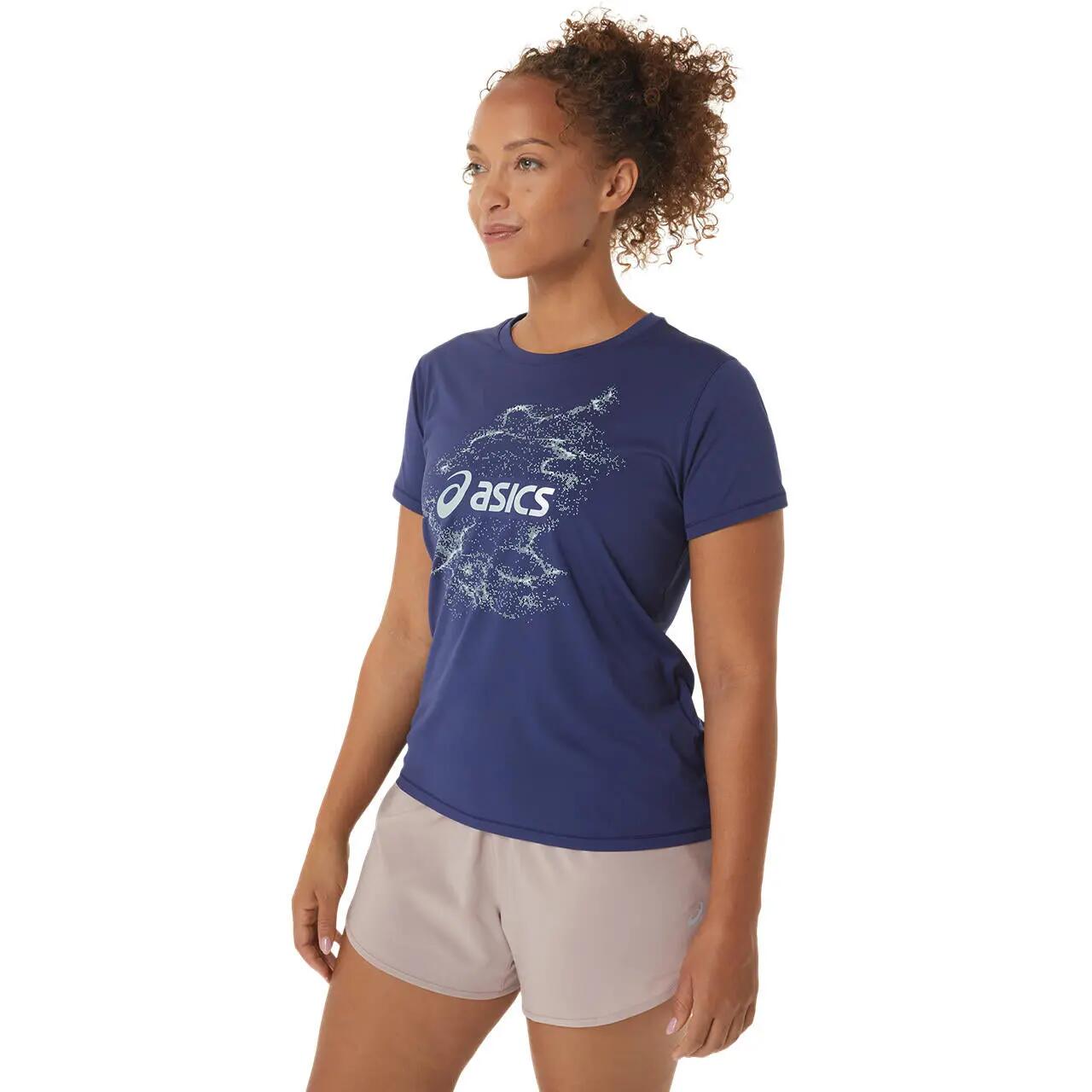 Nagino Graphic Run SS Top Women 1/5