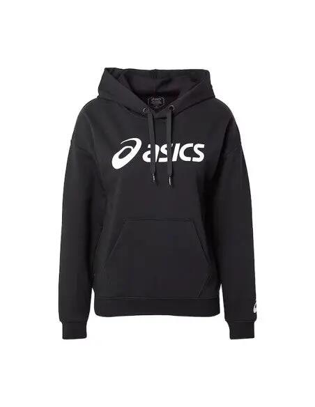 Polar com Capuz Mulher Asics Big Preto 6/7
