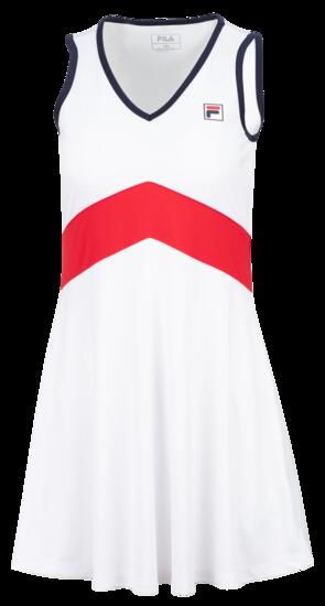 Robe tennis Fila Gloria blanche 100% polyester recyclé BODYDRY®