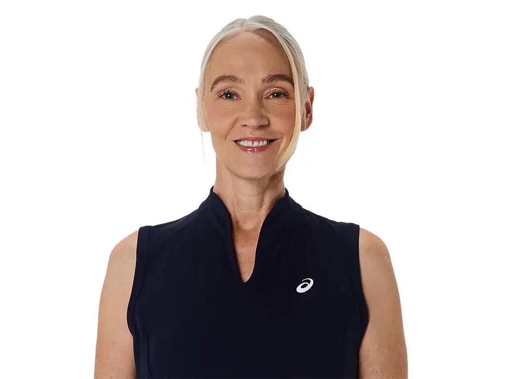 Canotta Court da donna blu scuro 4/6