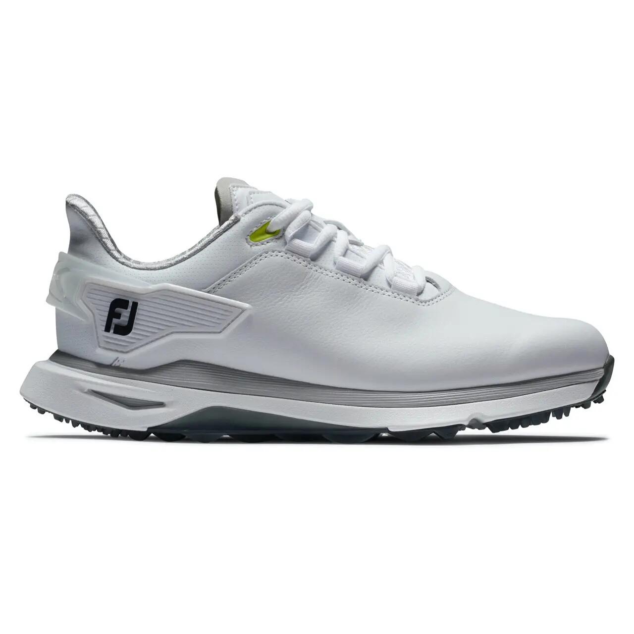 Chaussures de golf Footjoy Pro SLX pour femmes, blanches et grises 5/6