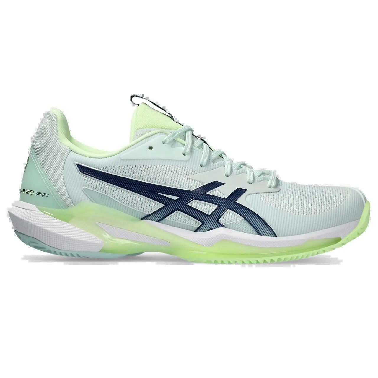 Asics Solution Speed Ff 3 Clay 1042a248-300 Bleu Pour Femmes 6/7