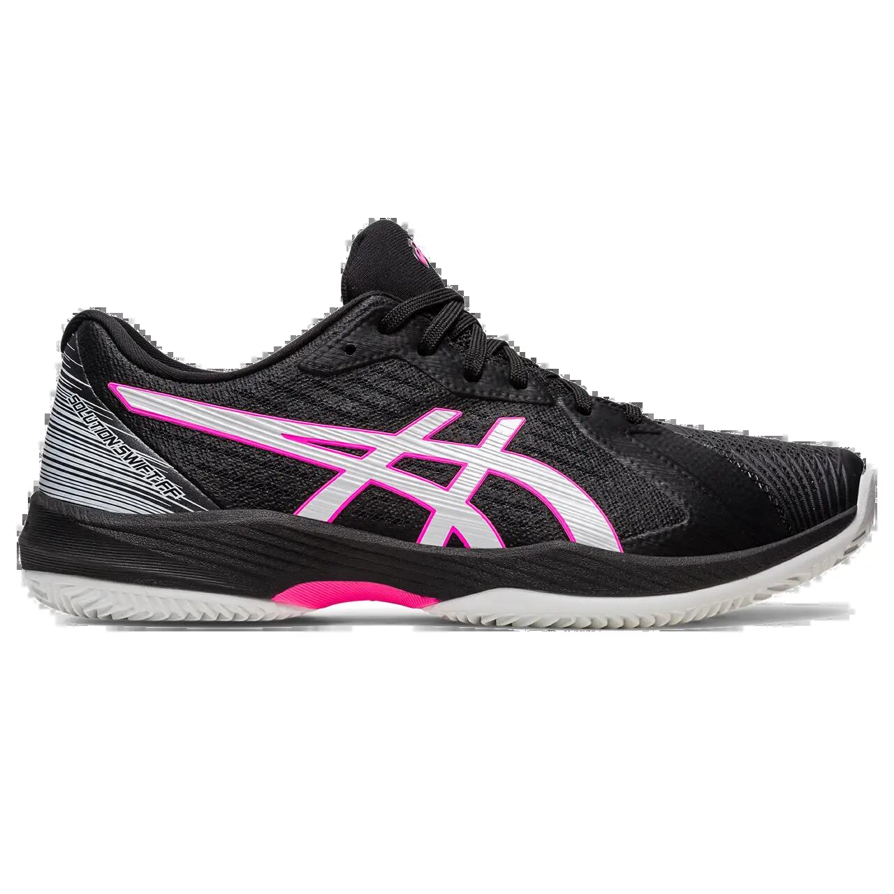 Asics Solution Swift Ff Clay 1041a299 002 Preto E Rosa 6/7