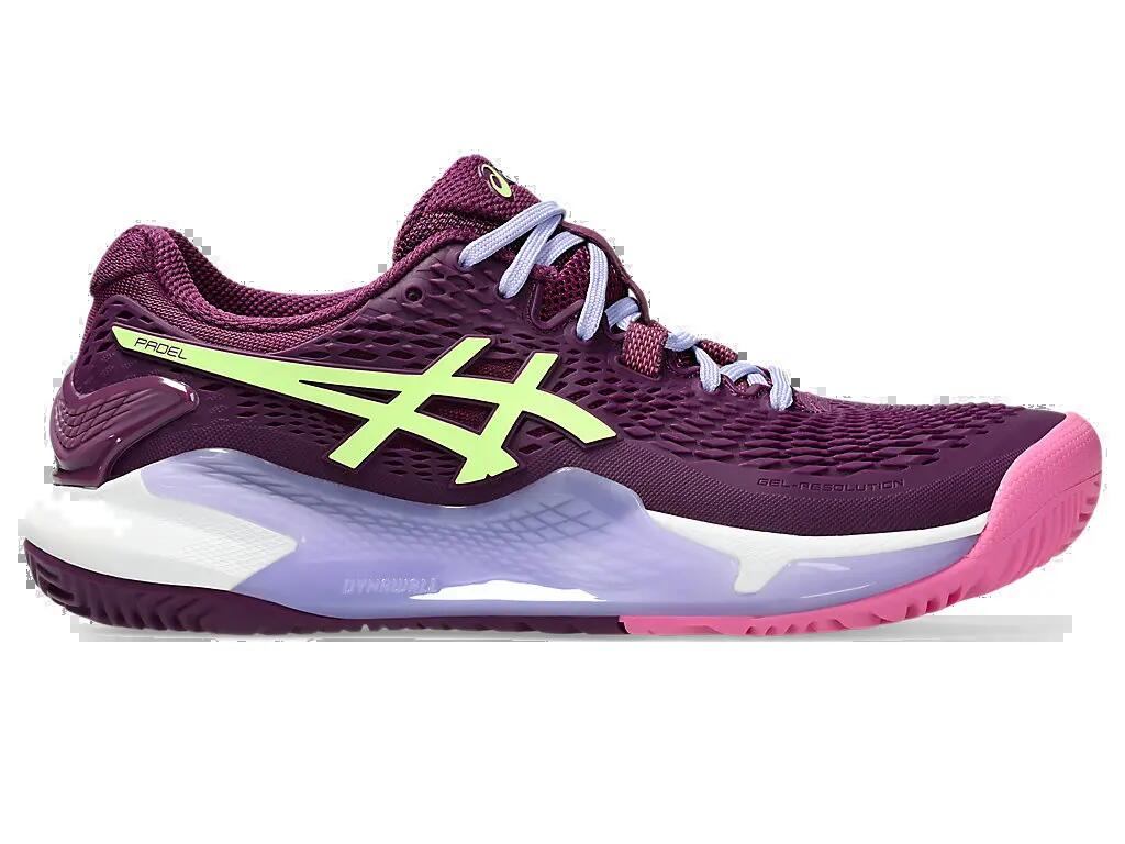 Asics Gel Resolution 9 Padel 1042a245 Femmes Mauve 6/7