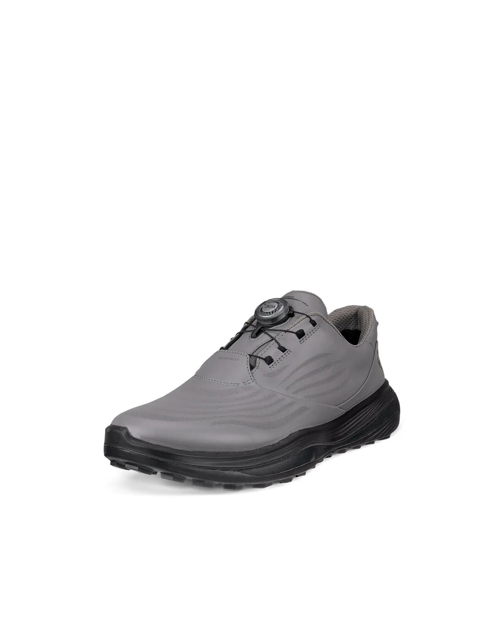 Ecco Mens Golf LT1 BOA, Scarpa da golf da uomo, Acciaio 6/7
