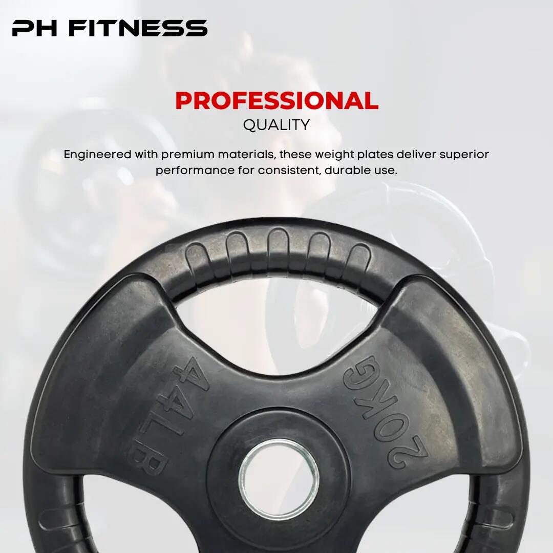 Dischi olimpici Tri Handle 50 mm | PH Fitness 7/9