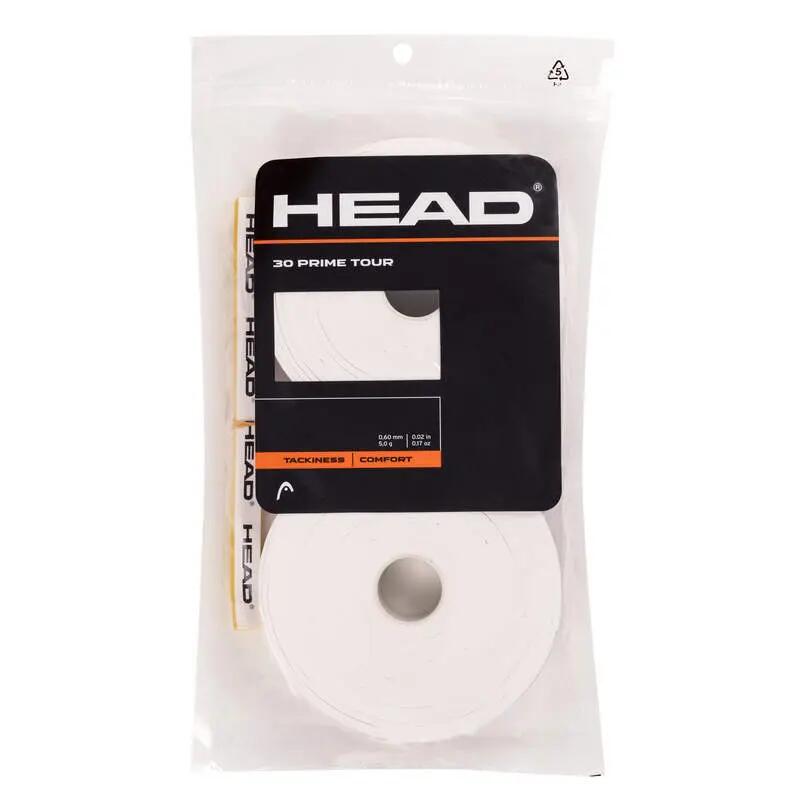 Prime Tour Overgrip 30er Pack Weiss 2/3