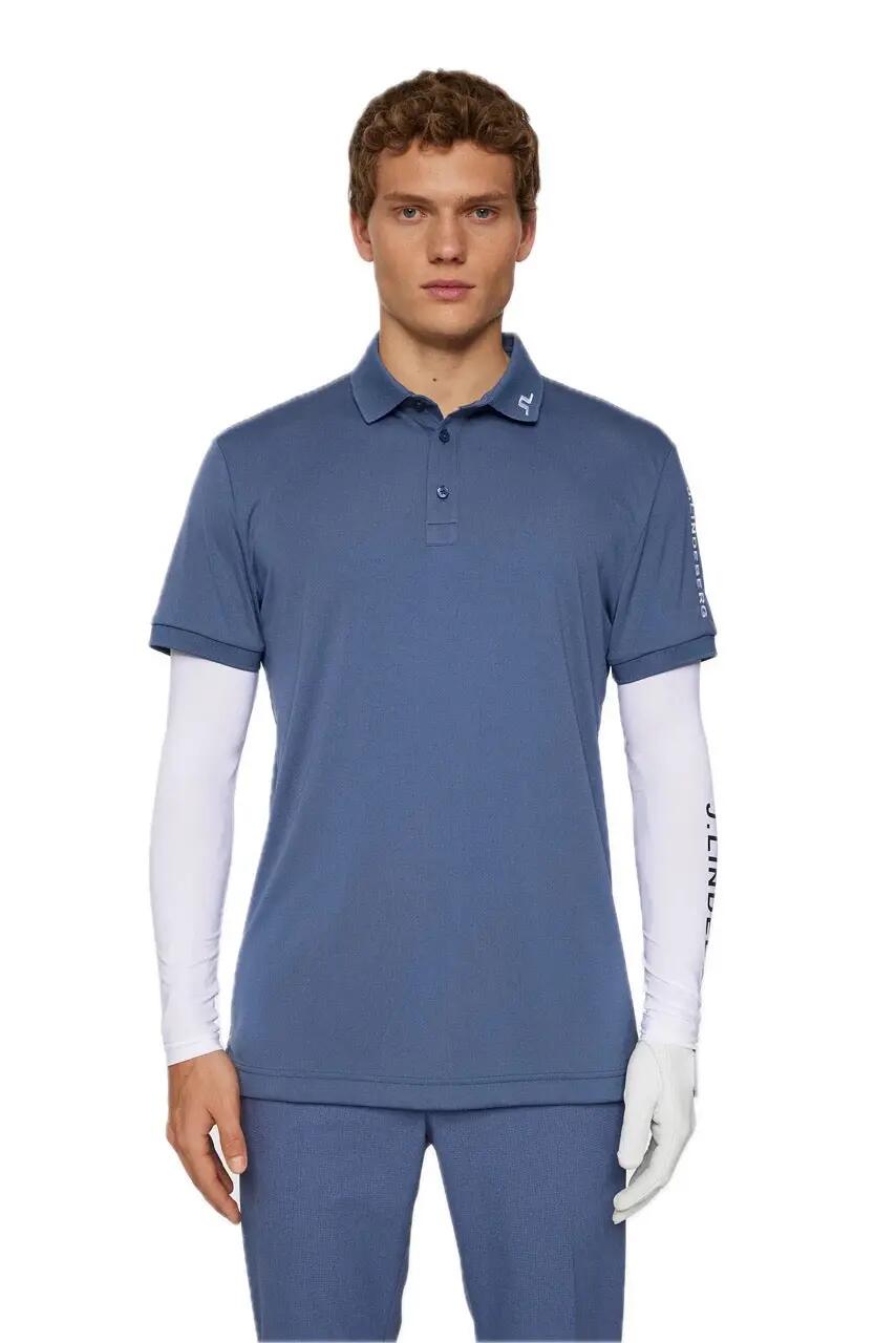 Tour Tech Polo Herren Federal Blau 1/6