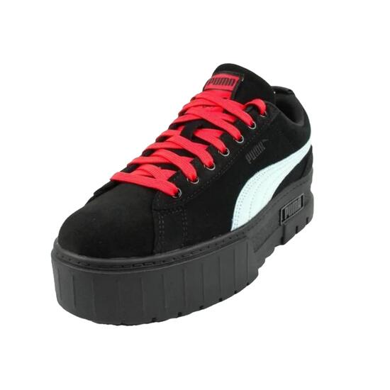 Zapatillas Deportivas de Cuero Mayze Dua Lipa para Mujer Negro
