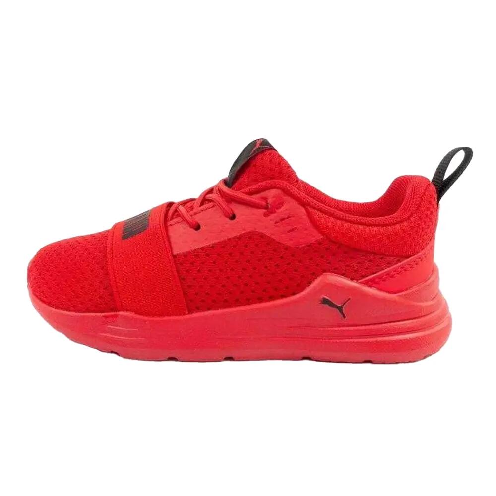 Scarpe Sportive Bambini Puma Wired Run Rosso 3/10