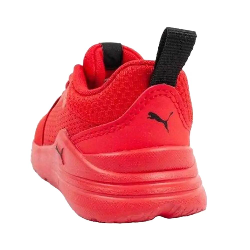 Scarpe Sportive Bambini Puma Wired Run Rosso 2/10