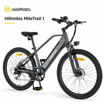 Elektrische stadsfiets hillmiles miletrail 1 250w 468wh 26-inch