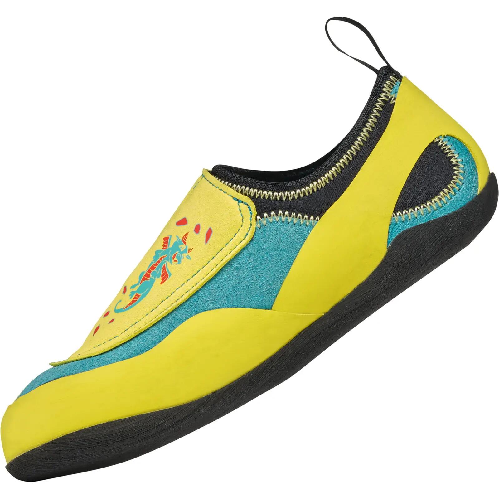 Kinder-Kletterschuh Piki J maledive-yellow 4/7