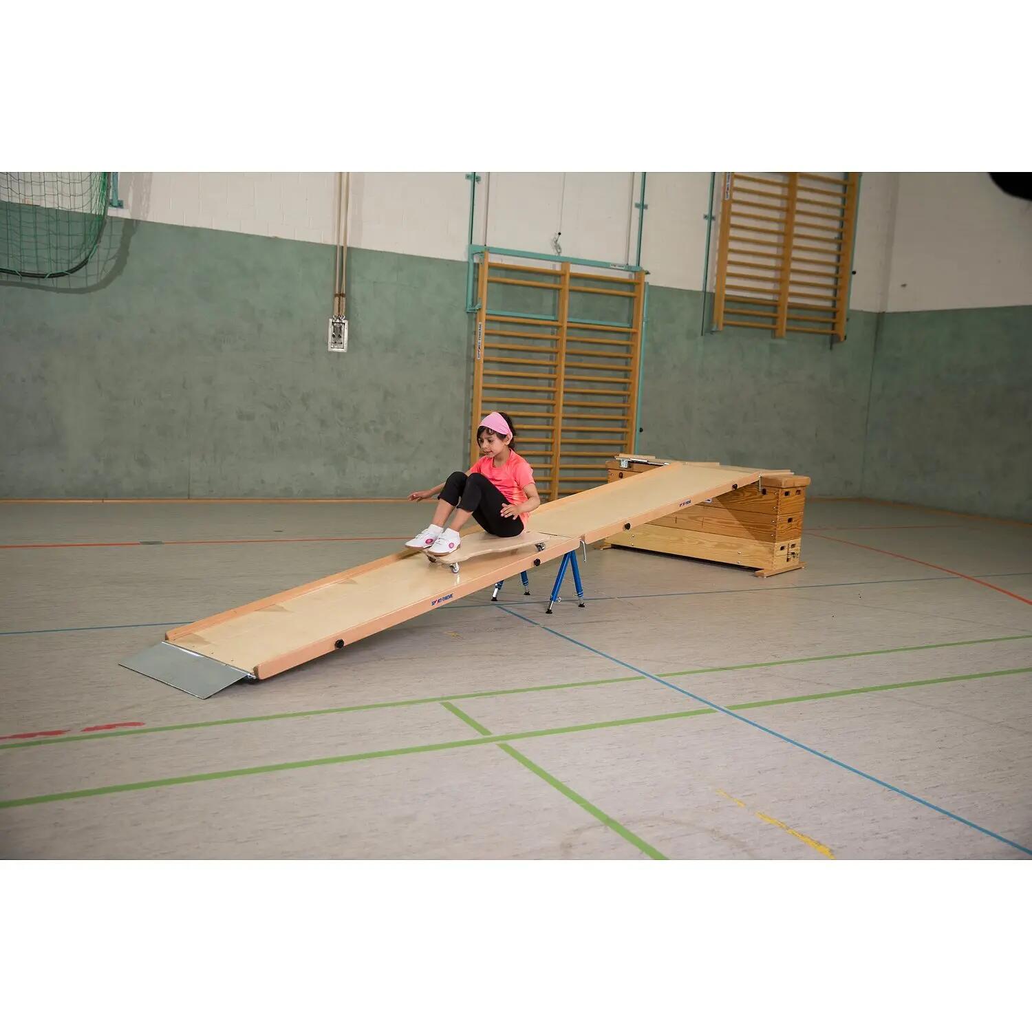 Sprungkasten-Set 1 für Schiefe Ebene Kinderturnen Unisex Holz-Natur 3/6