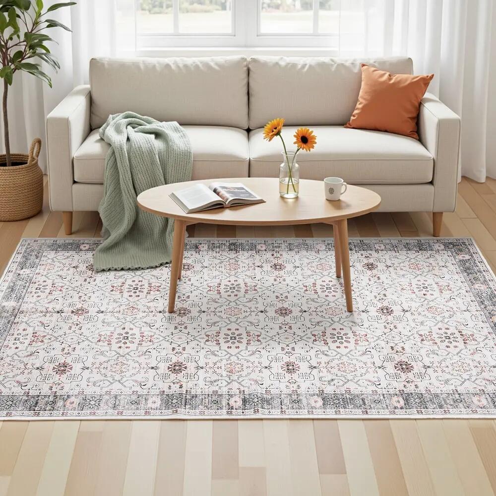 Artiss Washable Floor Rug 160X230cm Large Area Rug Modern Living Room Carpet