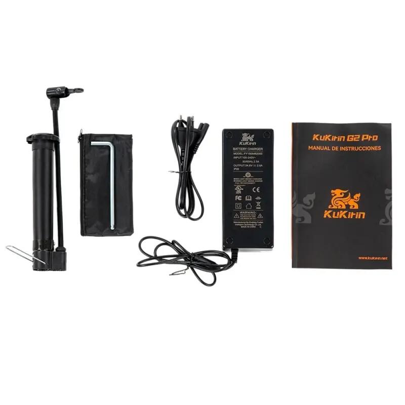 Elektrická koloběžka KuKirin G2 Pro (VMP) s certifikací DGT 9" 500W 48V 15,6Ah 7/7