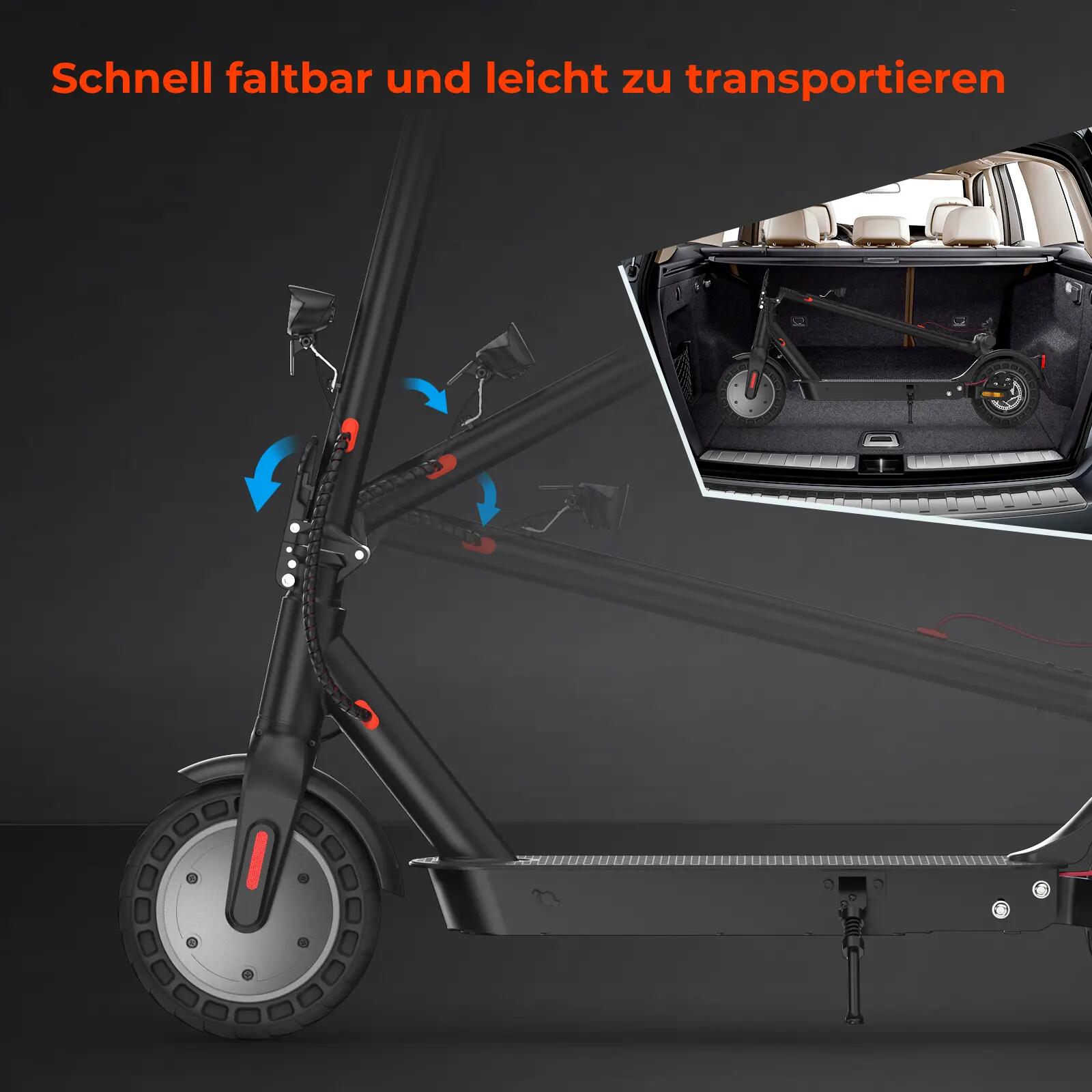 Trottinette électrique Isinwheel E9T Max 10 pouces, batterie 36 V 10 Ah 6/6
