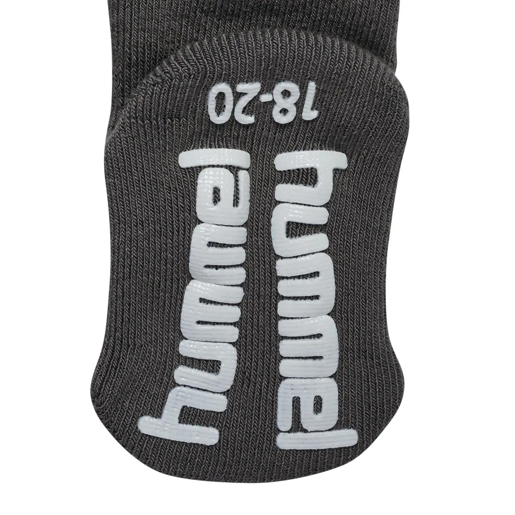hummel hmlMINI NON SLIP 3-PACK SOCK — Calcetines bajos antideslizantes 4/4