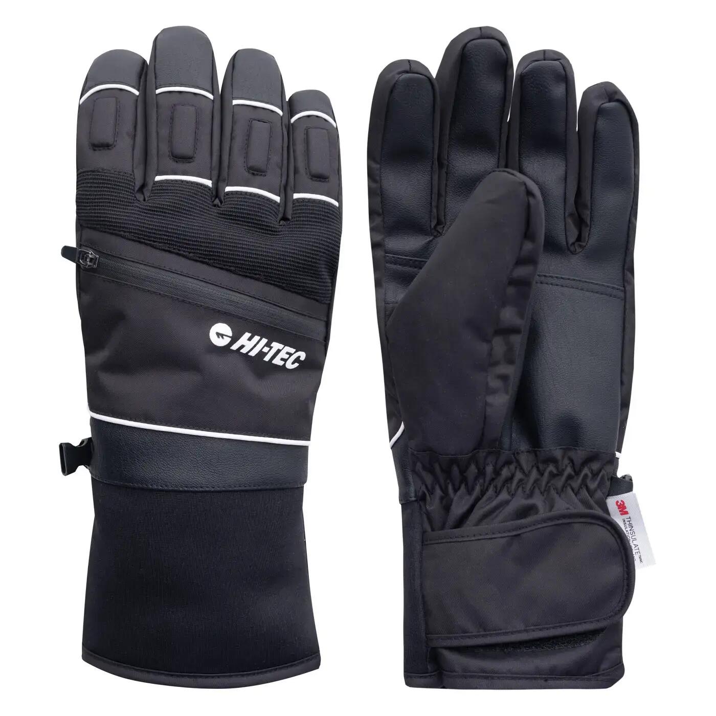 "Baksa" Skihandschuhe für Herren Schwarz 3/5