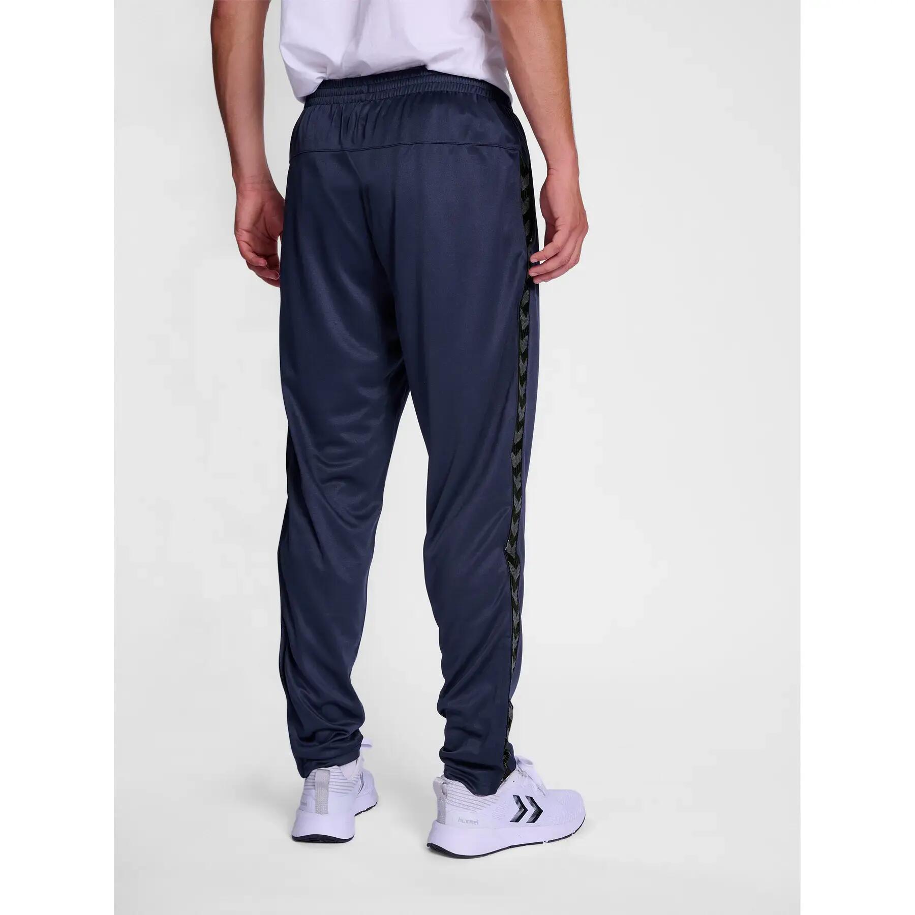 hummel hmlAUTHENTIC PL PANTS pantaloni uomo in poliestere - MARINE 4/7