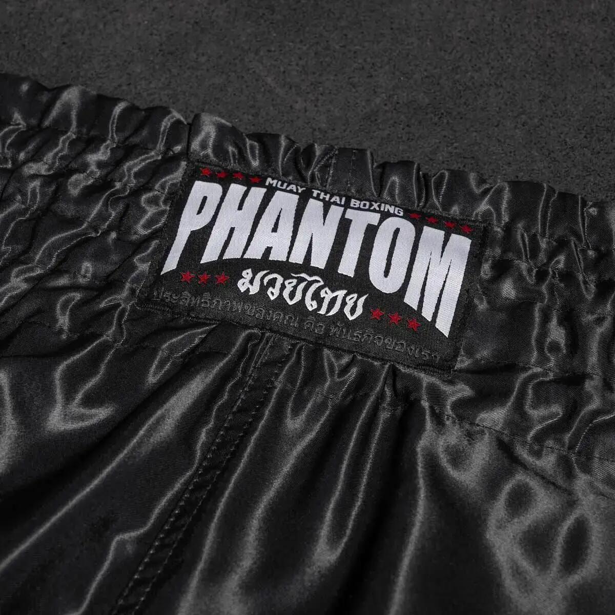 Pantaloncini Muay Thai Phantom Team – Nero – L 4/5