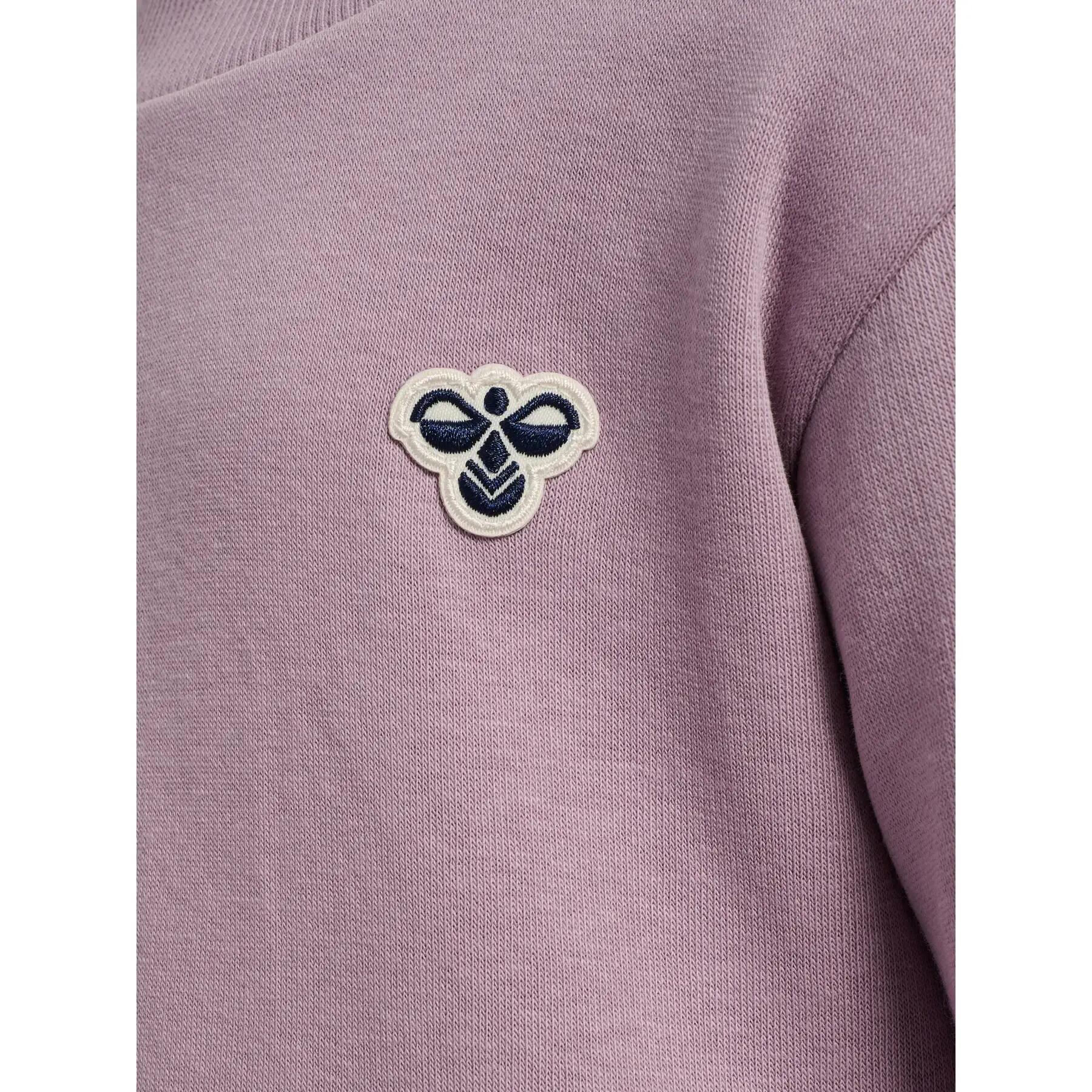 hummel hmlMINI LOOSE DRESS BEE — vestido sweatshirt macio 4/4