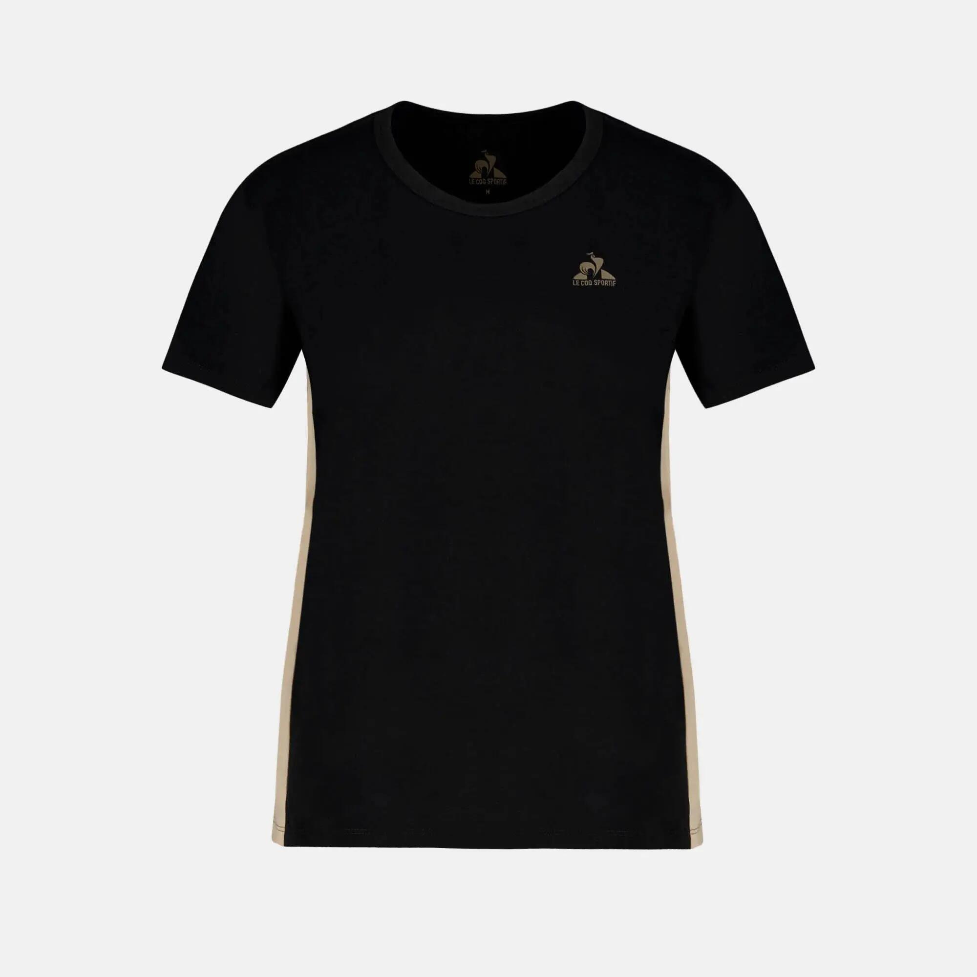 T-shirt en jersey de coton avec bandes côtés contrastées NOEL 6/6