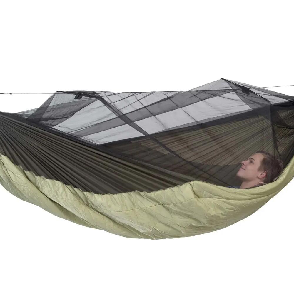 Moskito-Traveller  One - Person Hammock Quilted With Detachable Moskito Net