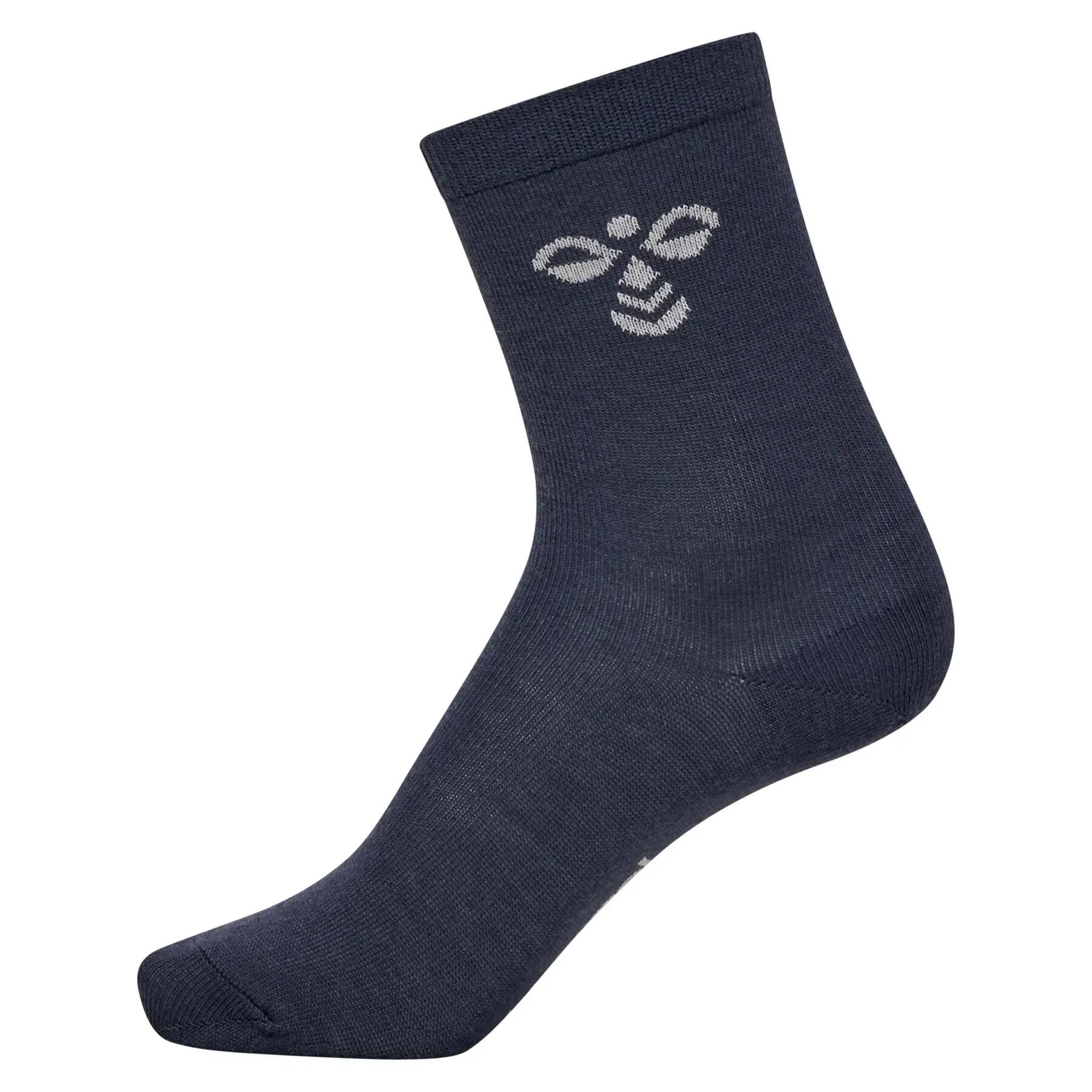 hummel hmlJR WOOL SOCKS — meias longas de lã, isolantes 3/3