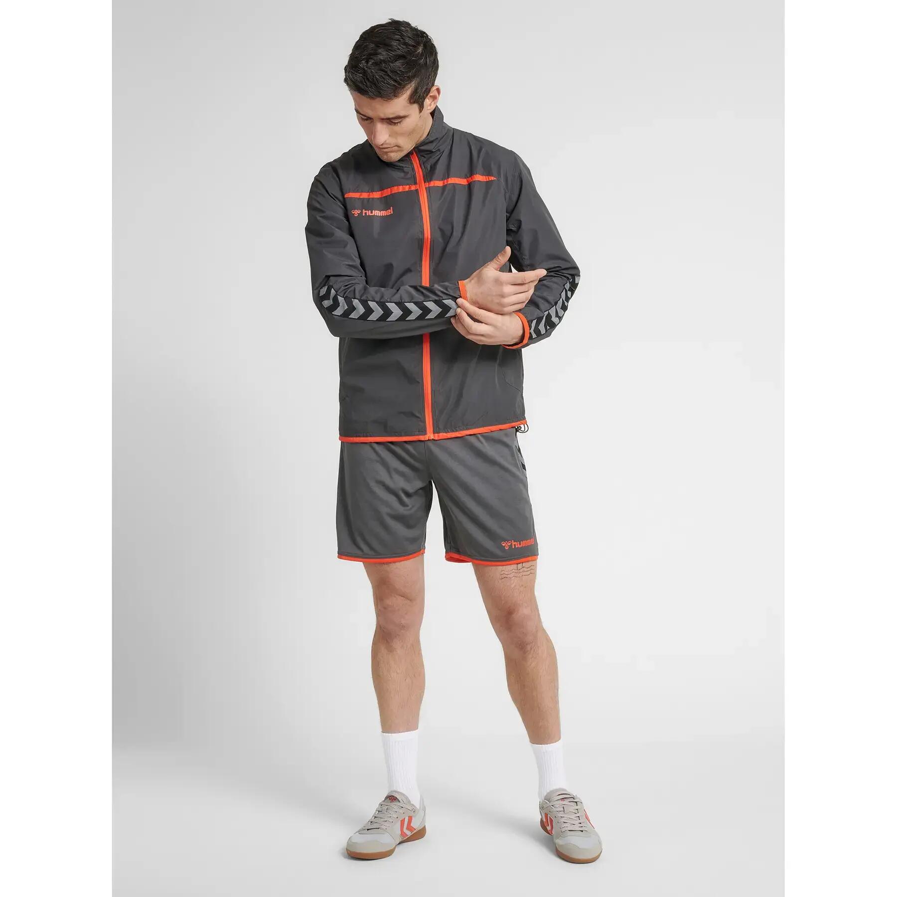 hummel Giacca con zip hmlAUTHENTIC in poliestere – ASPHALT 3/6