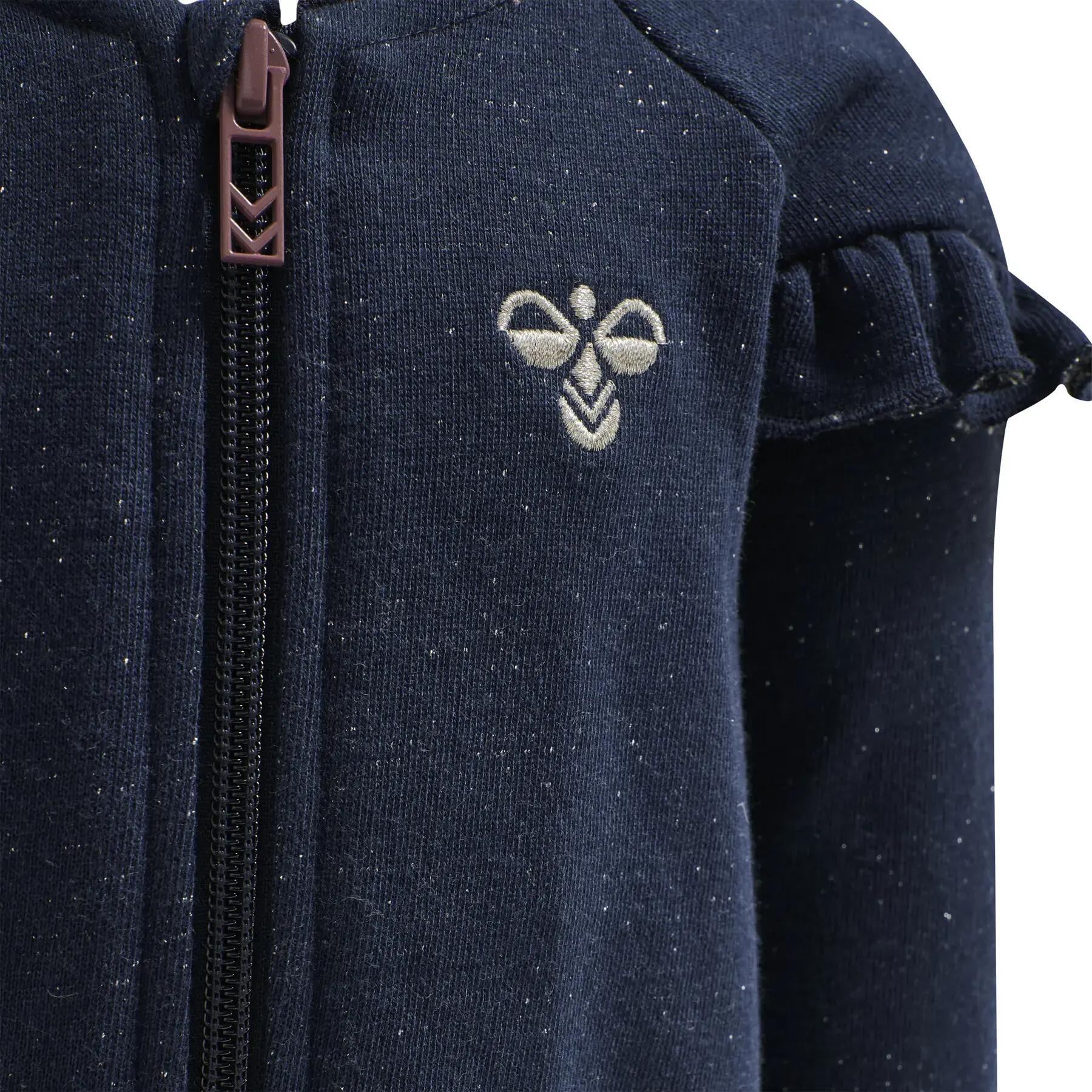 hummel hmlTWINKLE ZIP JACKET Casaco com fecho para menina com pormenores 3/3