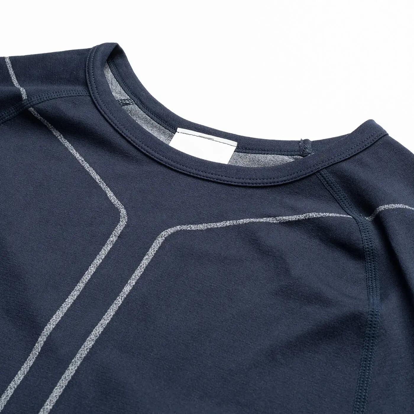 "Buraz" TShirt für , Thermoaktiv, Langärmlig Herren Schwarz 4/5