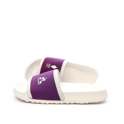 Claquettes Blanches/Bleu/Rouge Mixte Le Coq Sportif Slide