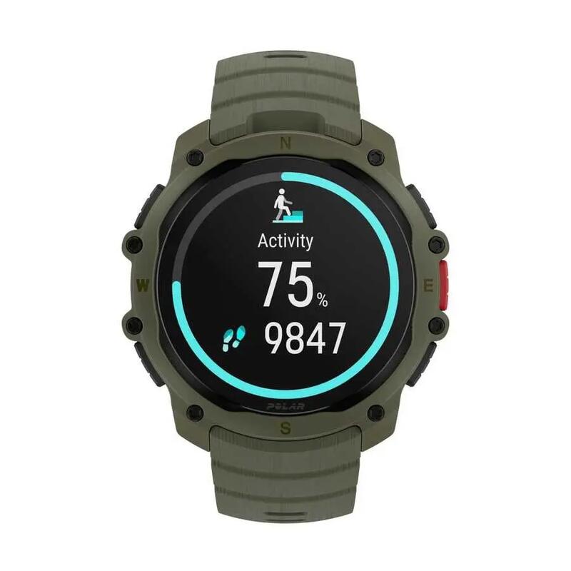 Polar Street X Şehir için Spor Saati Green S-L