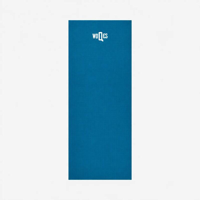 Rebuwo Woqes Pvc Pilates ve Fitness Egzersiz Matı 4 mm - Koyu Mavi