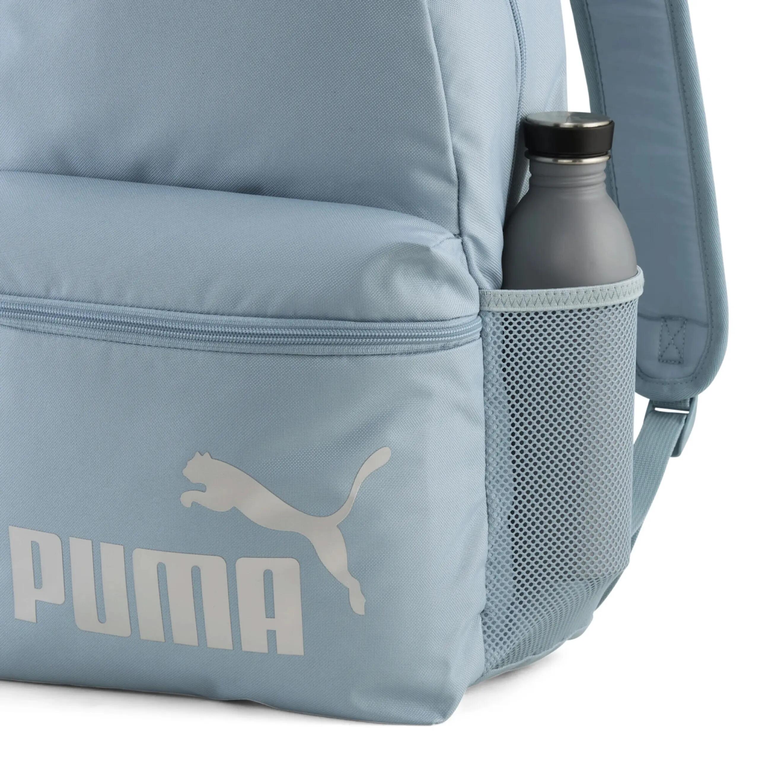 Rucsac bretele căptușite, buzunar plasă Phase verde PUMA 3/6