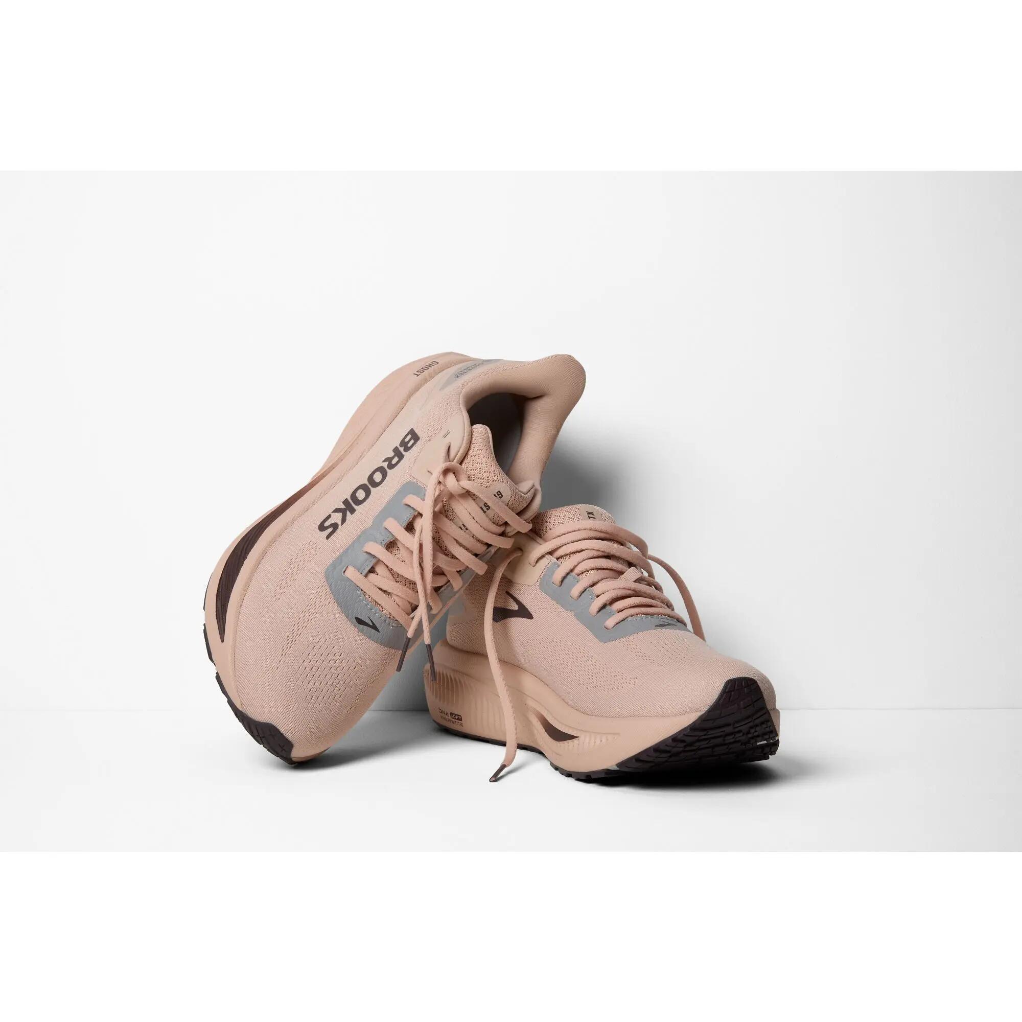 Chaussure de running Femme Ghost 18 GTX rose violet argent 7/7