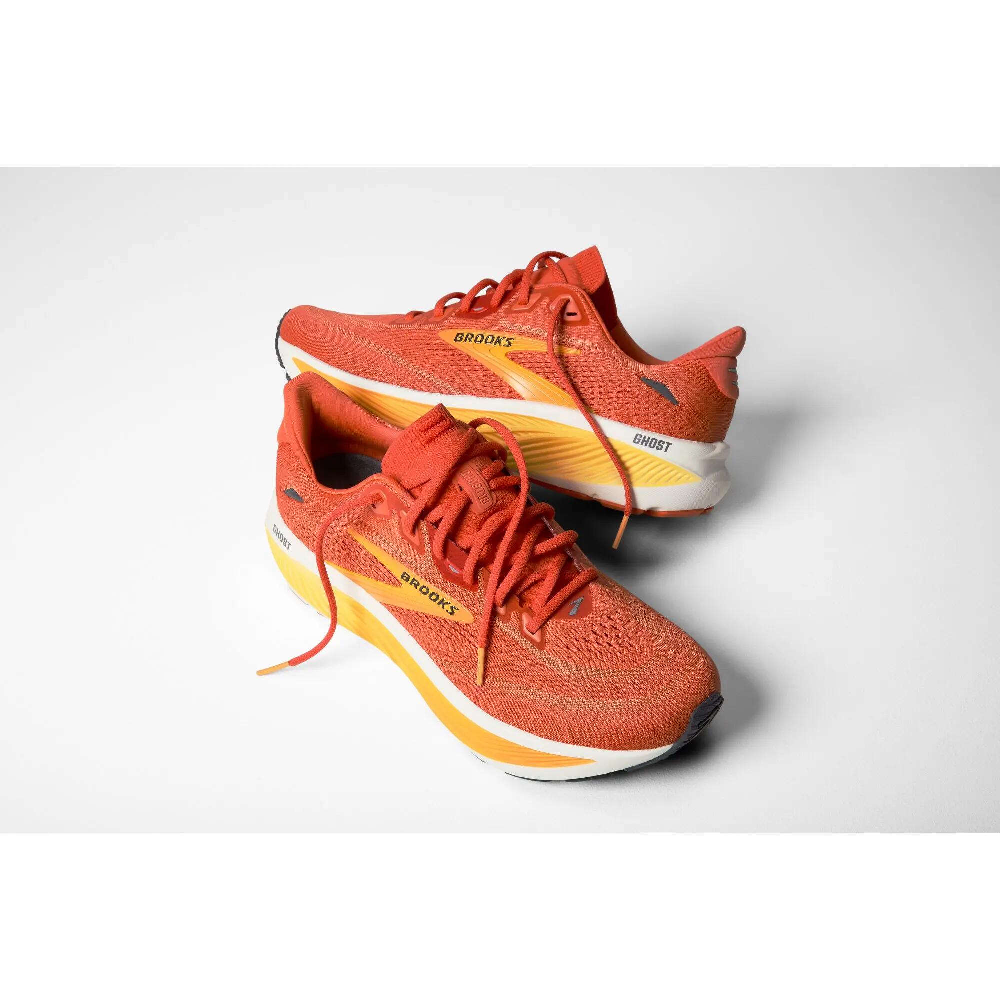 Chaussure de running Homme Ghost 18 orange rouge blanc 7/7