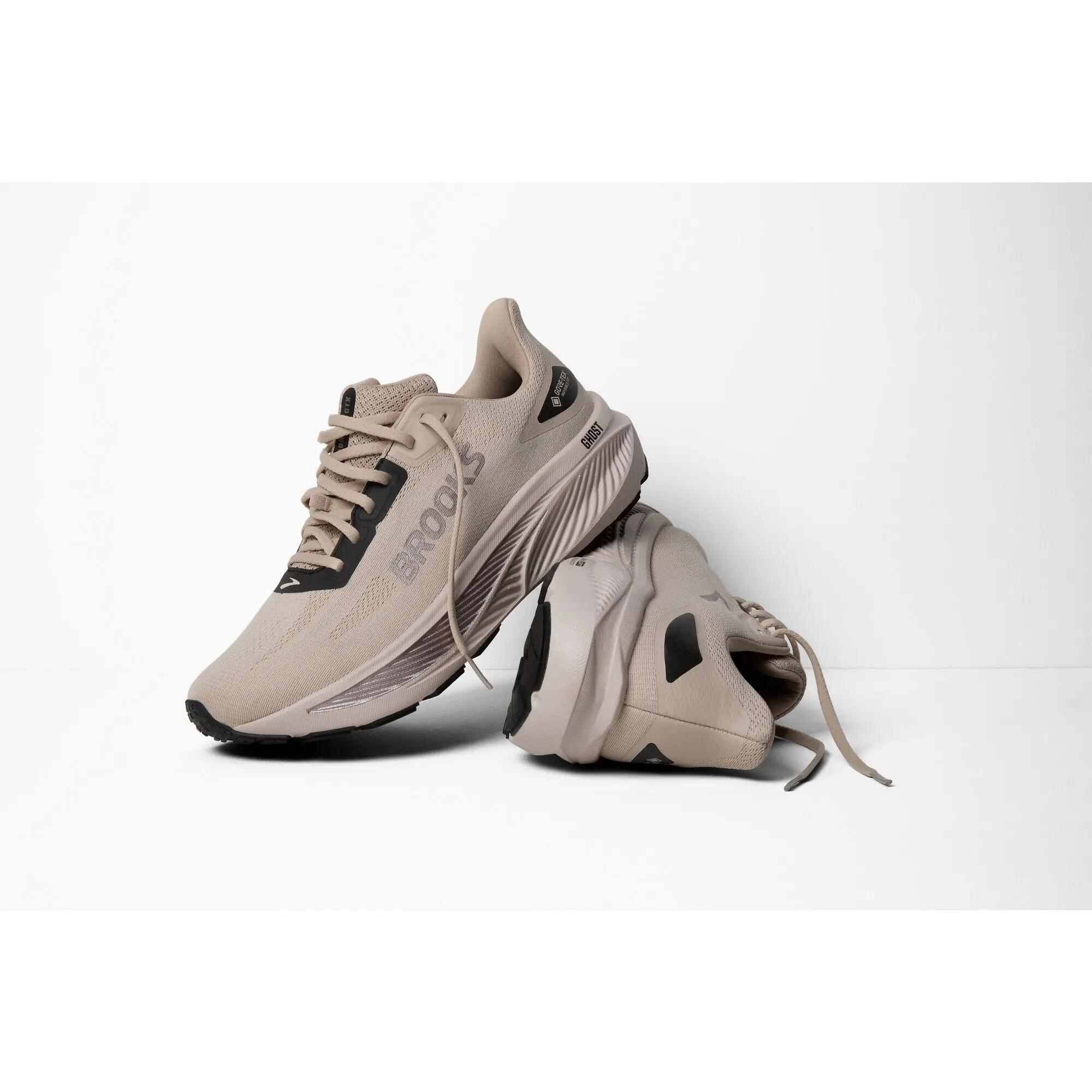 Zapatillas de running Hombre Ghost 18 GTX beige negro 7/7