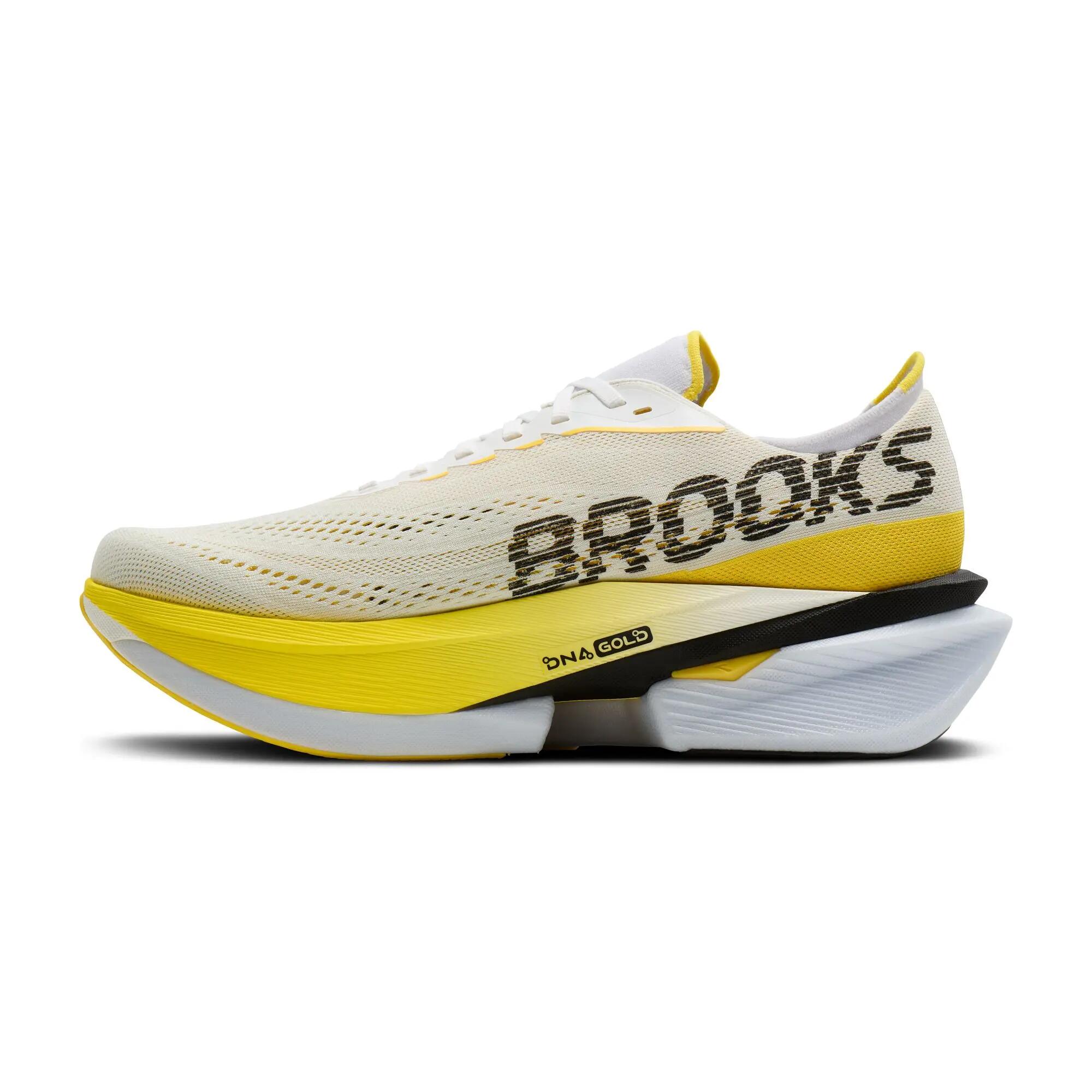 Scarpe running Uomo Hyperion Max 4 bianco giallo nero 2/8