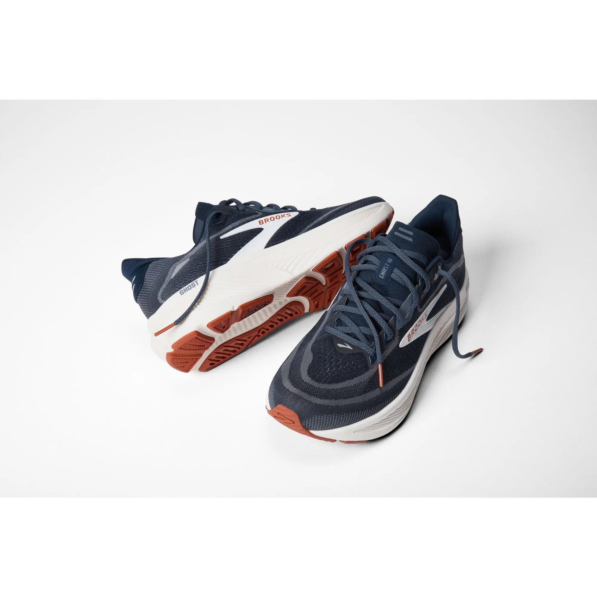 Hardlopenshoen Heren Ghost 18 blauw rood wit 7/7