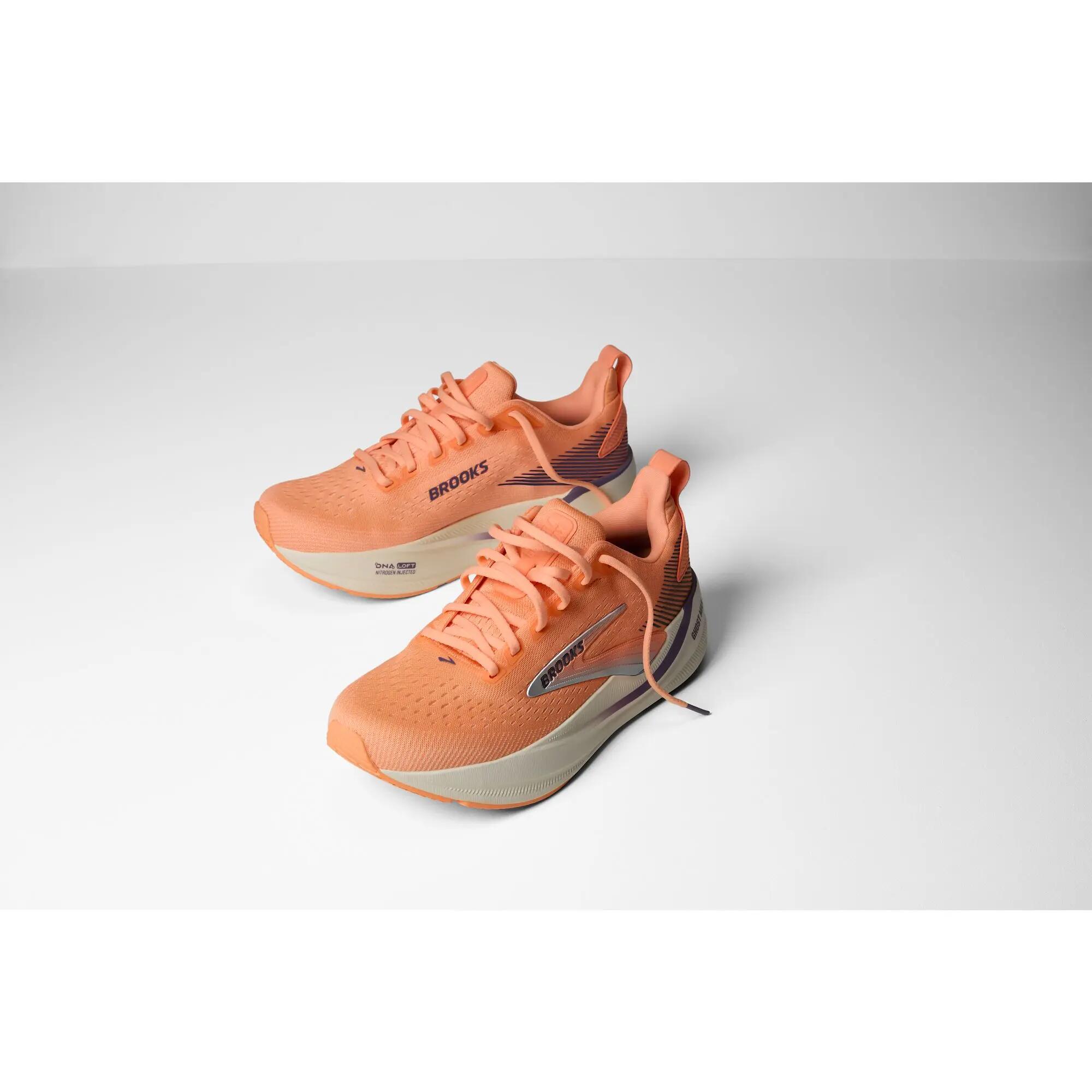 Chaussure de running Femme Ghost Max 4 orange blanc violet 7/7