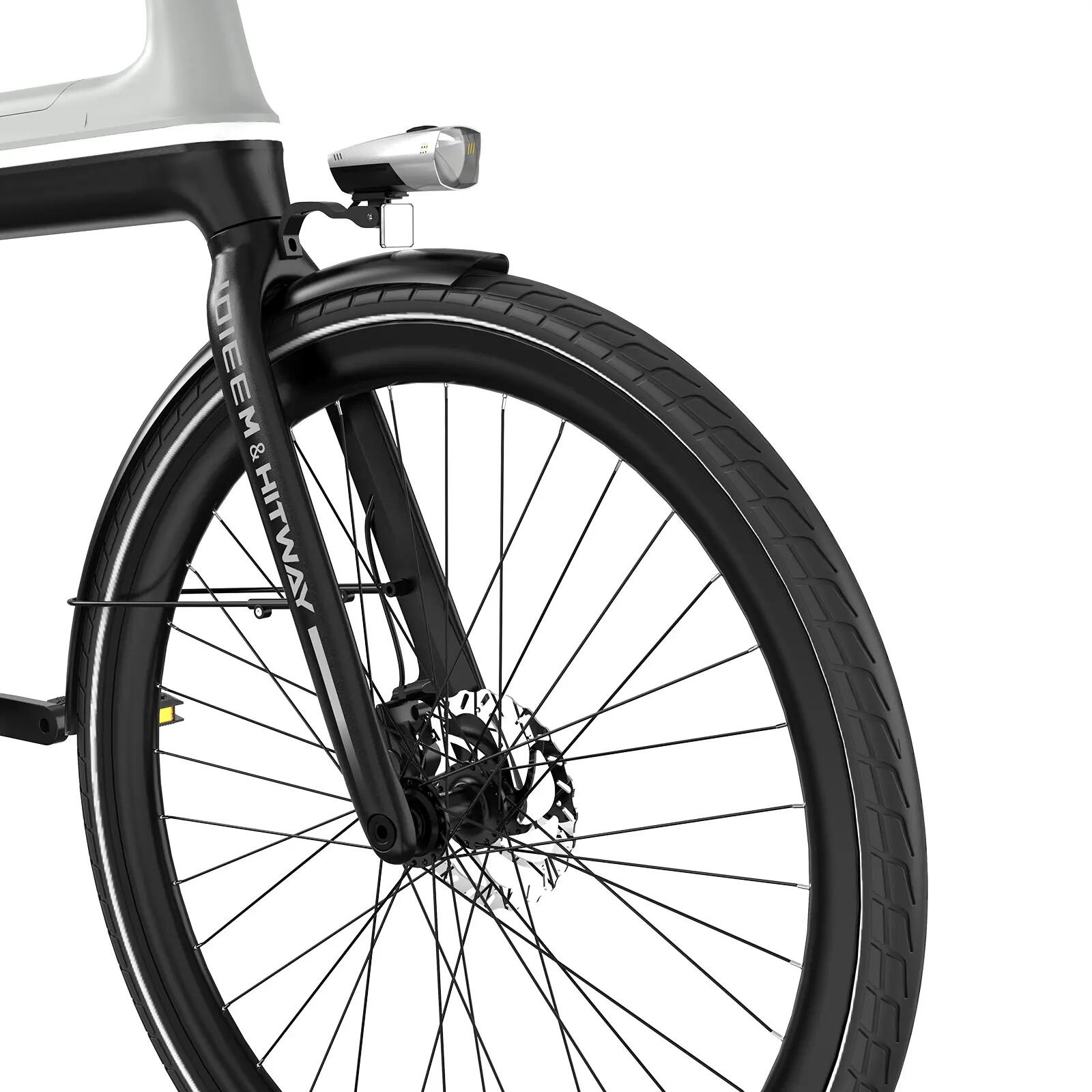 E-Bike Citybike 700C, Riemenantrieb, Drehmomentsensor, 4G GPS, EBIKE-X 6/12