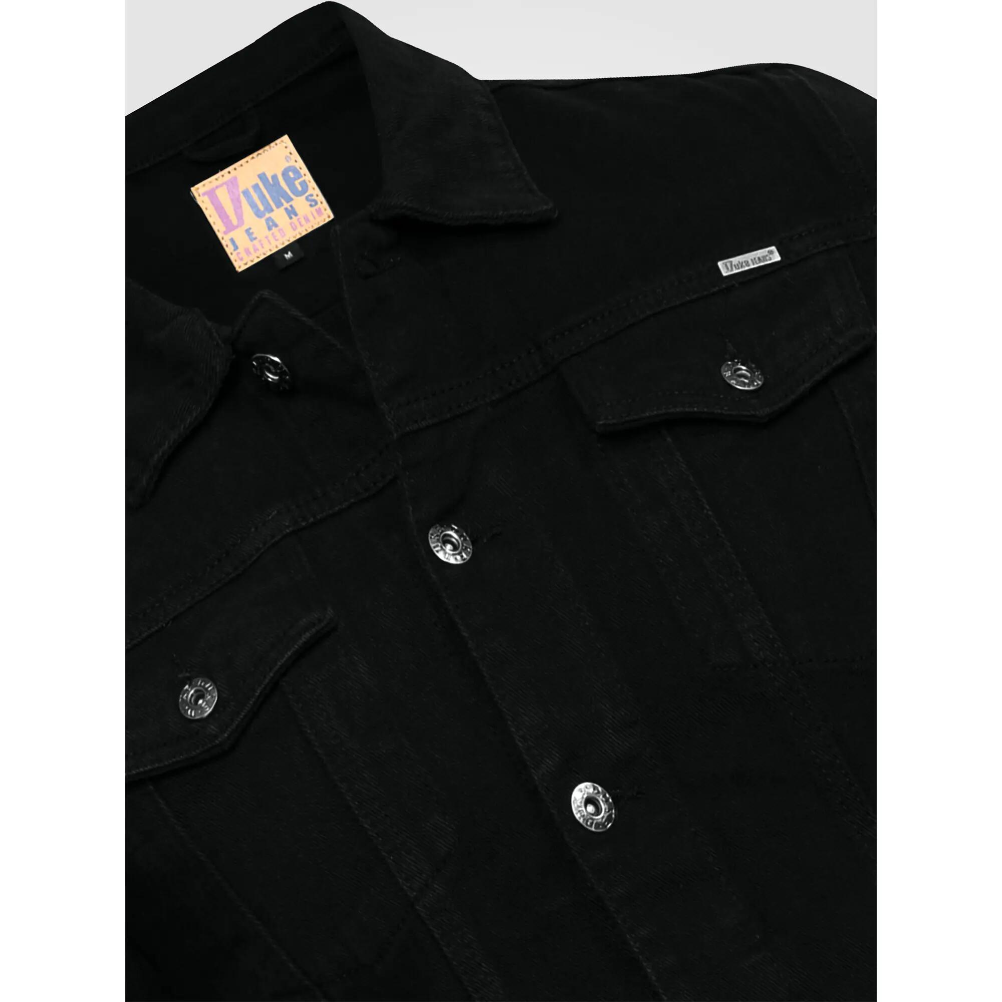 Giacca Kingsize Occidentale Uomo Duke D555 London Trucker Nero 4/6